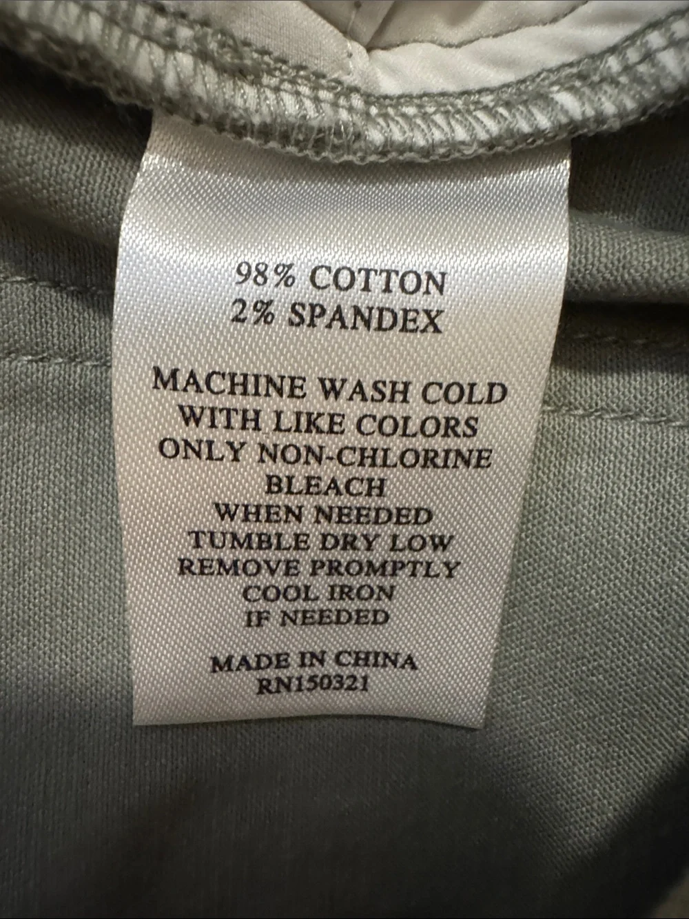 38x34 GenTeal Comfort Flex 5-Pocket Pants in Olive